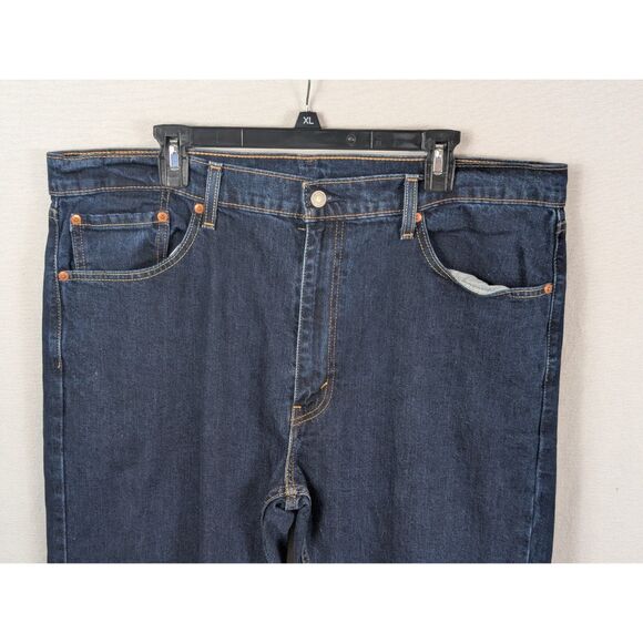 Levi's 505 Regular Fit Jeans Blue Men's Size 40x34 - Picture 2 of 14